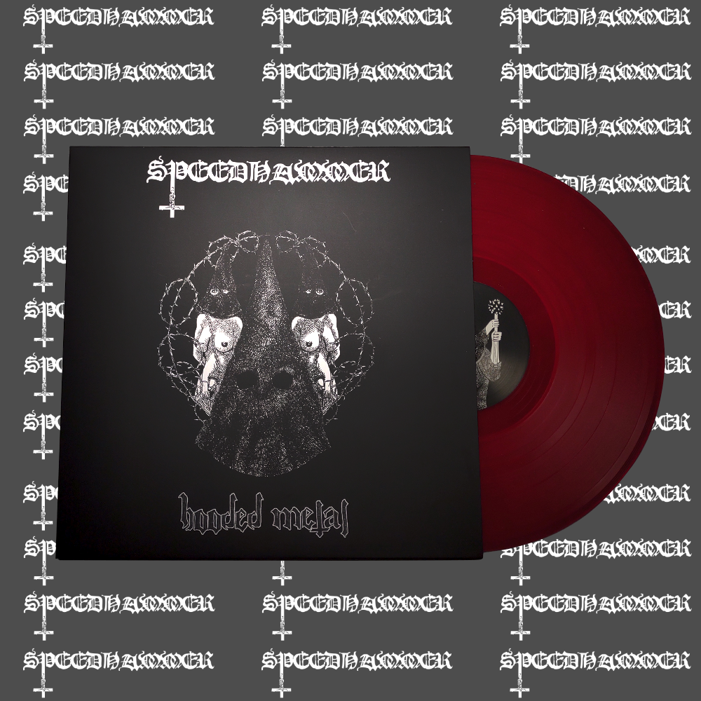 Speedhammer- Hooded Metal LP Transparent Red