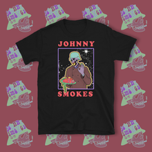 Load image into Gallery viewer, Johnny Smokes in Space Tee
