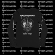 Load image into Gallery viewer, Speedhammer- Hooded Metal Longsleeve
